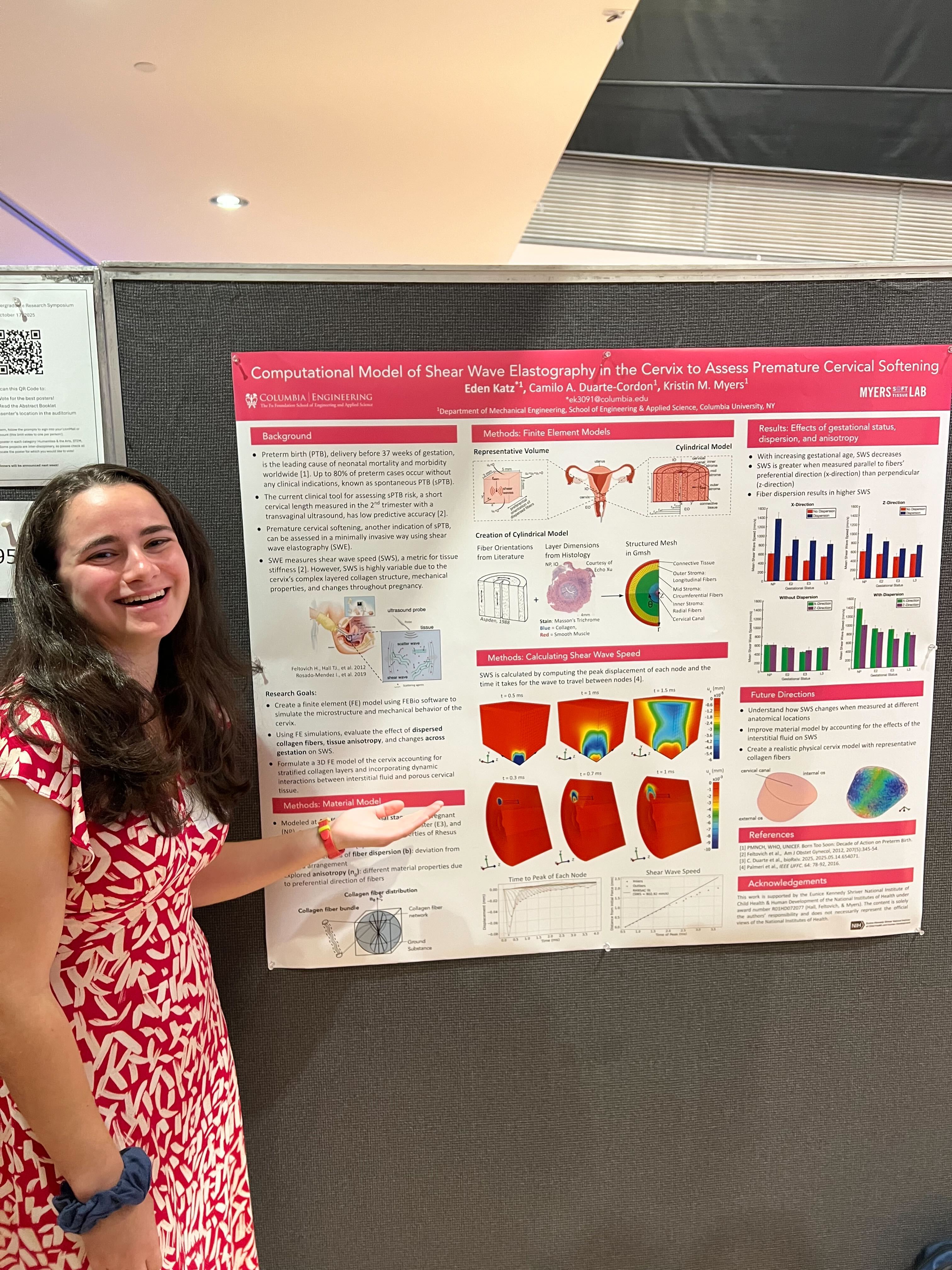 Myers Lab at Undergraduate Research Symposium!