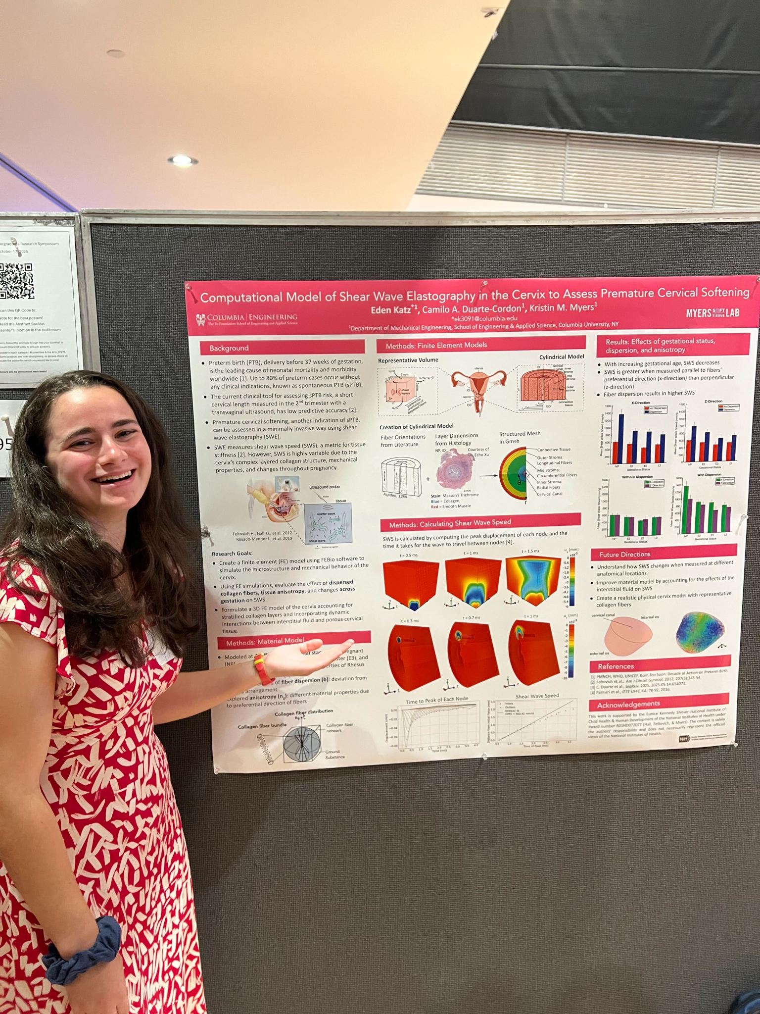 Myers Lab at Undergraduate Research Symposium
